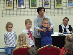 „Opowieści dla przedszkolaków” - spotkanie autorskie z Renatą Piątkowską w ramach Tygodnia Bibliotek